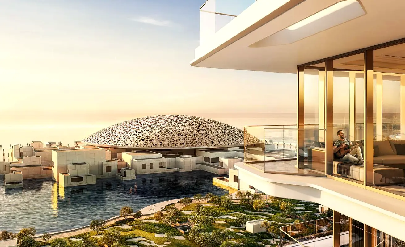 Louvre Abu Dhabi Residences by Aldar - View 2