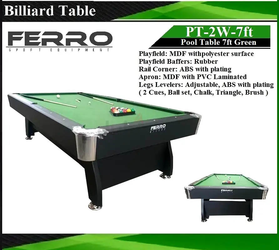 Billiard Table 7ft63264581751041115
