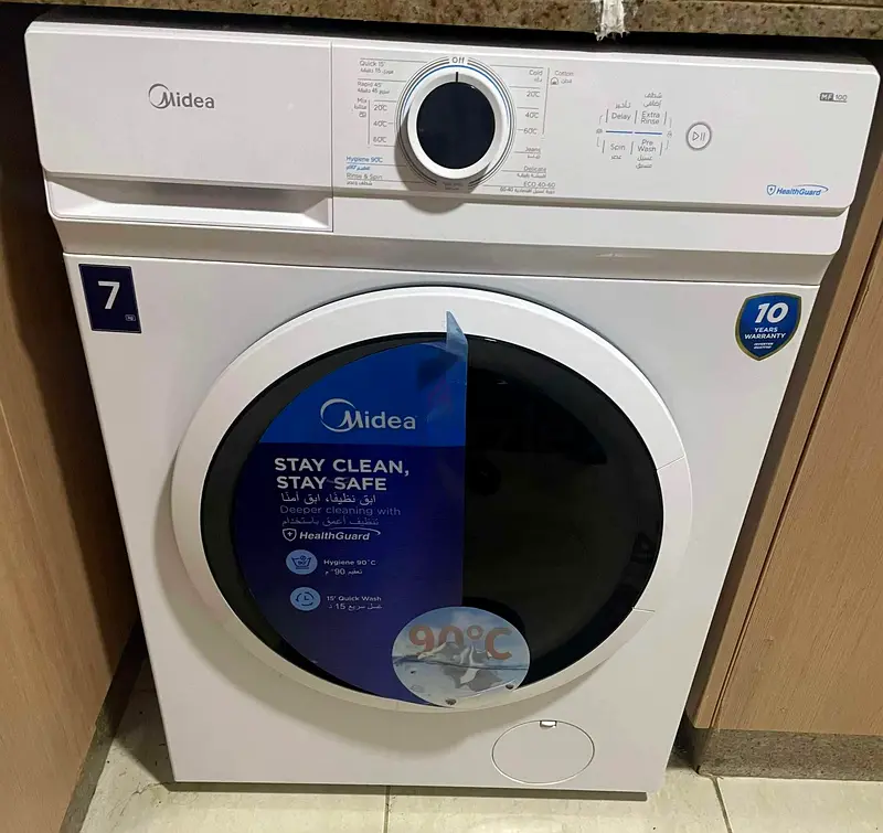 Midea Washing Machine 7kg Front Load