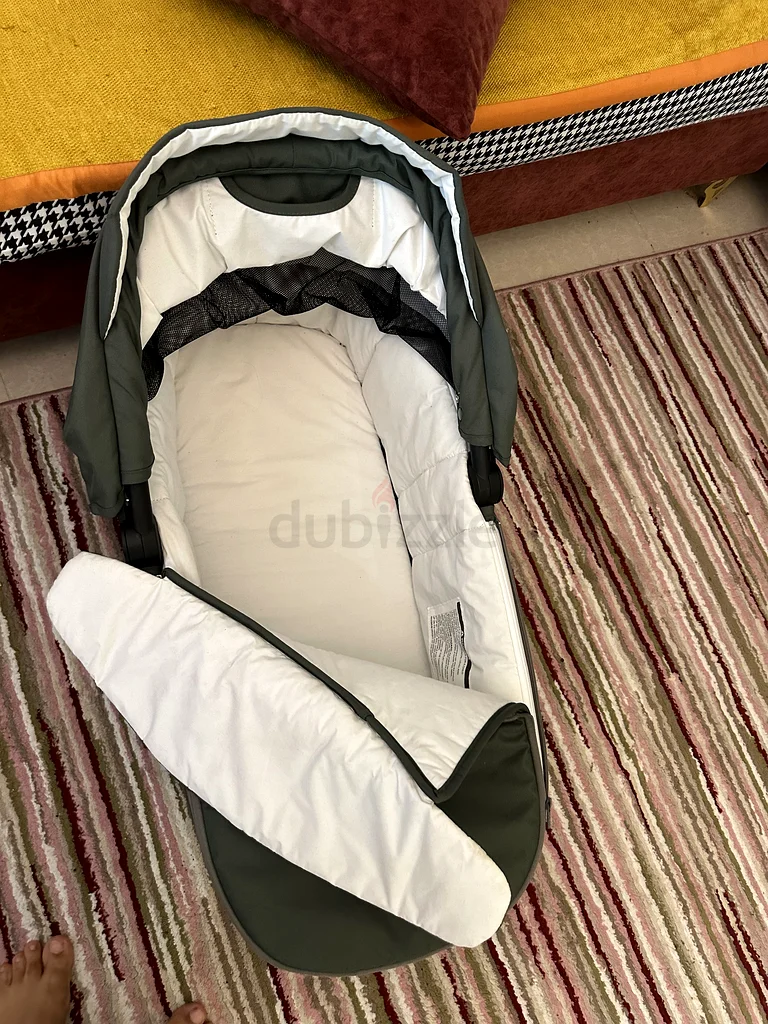 ليكلير، عربة نقالة معتمدة للطفل حديث الولادة مع سرير خاص ومحول63230709059331114