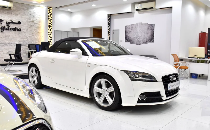 EXCELLENT DEAL for our Audi TT S-Line TFSi ( 2014 Model ) in White Color GCC Specs63168496616066112