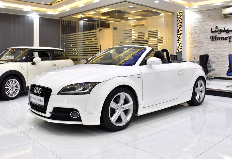 EXCELLENT DEAL for our Audi TT S-Line TFSi ( 2014 Model ) in White Color GCC Specs63168496616066111