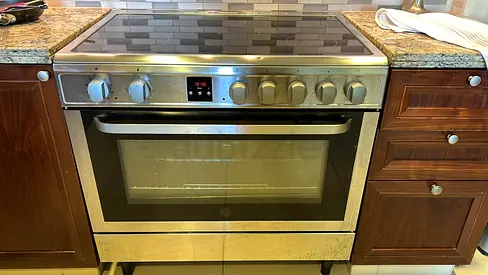 Hoover  90X60 Cm Electric Cooker Digital LED Timer VCG9060 5 Ceramic Zone FREE DELIVERY+WARRANTY