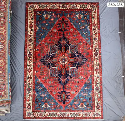 235 x 350 cm | new Handmade Beautiful Heriz Serapi Persian Carpet