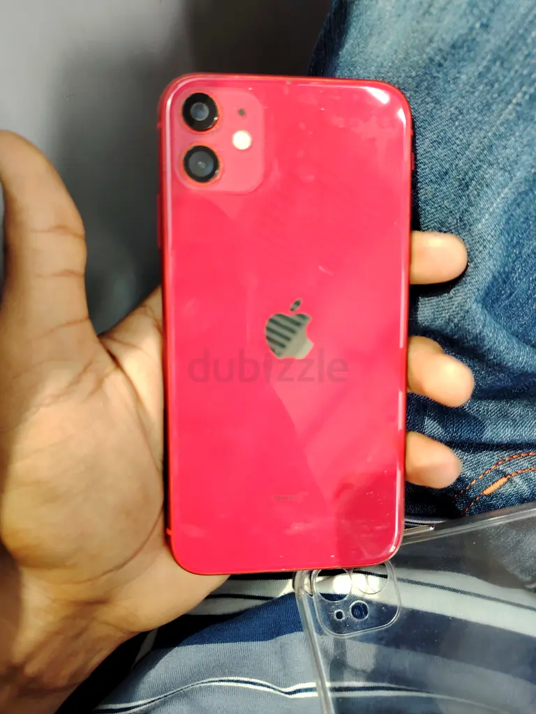 Apple iPhone 11 128GB Red color دوبيزل