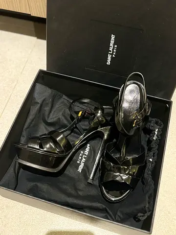 Ysl authentic tribute heels