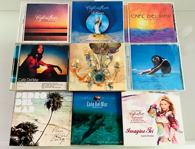 9 Cafe Del Mar Music CD’s
