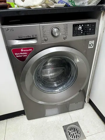 LG Front Load Washing Machine F2J5NNP7S 6Kg, Inverter Direct Drive Function FREE DELIVERY +WARRANTY