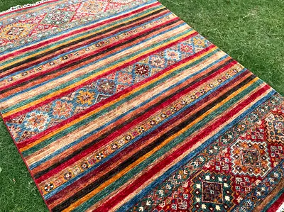 146 x 208 cm | New Handmade Beautiful Khorjin Carpet