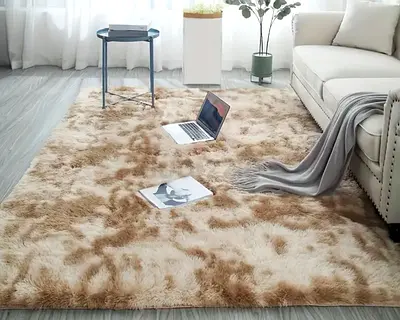 Carpet rug New Fluffy 300x200cm