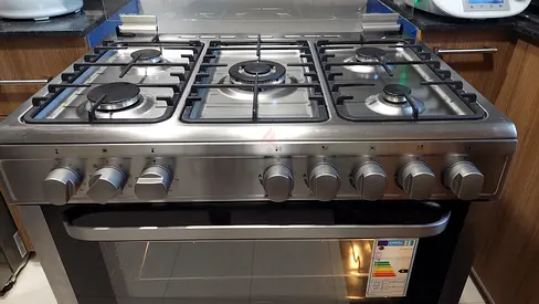 Hoover Gas cooker Electric Oven 2 IN 1 90 by 60 FG9060- 3D FREE DELIVERY +Warranty