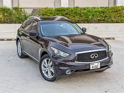 2017 Infiniti QX70 Gcc FullOption (Single Owner with Service History)
