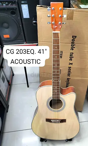 Semi augustic guitar