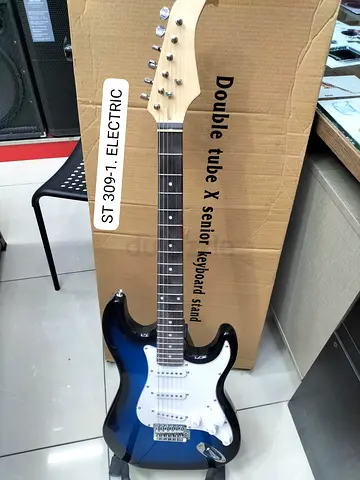 Semi augustic guitar