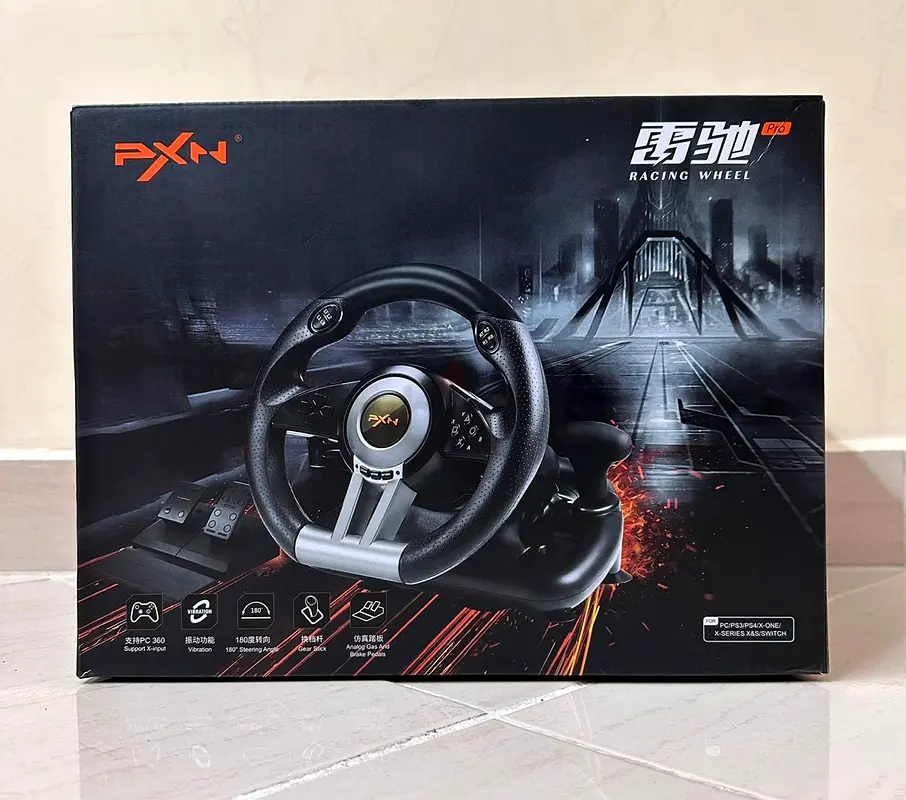 Steering Wheel PS4,PC,PS3,XBOX PXN V3 PRO