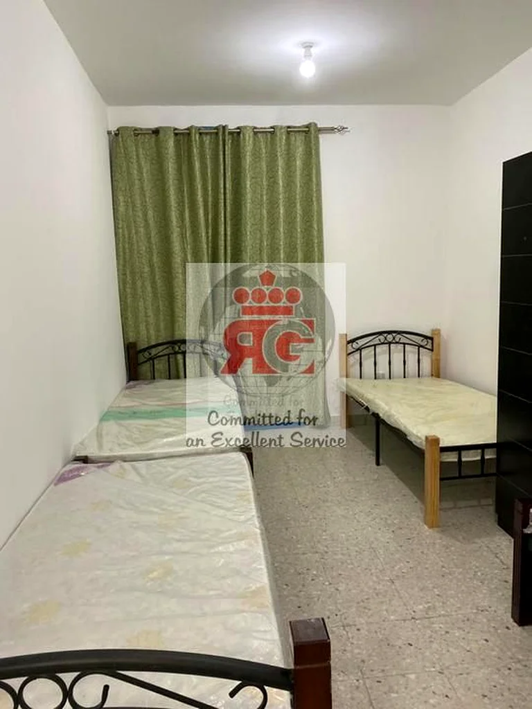 Apartment Bed space for bachelors in Shabia 11. Abu Dhabi