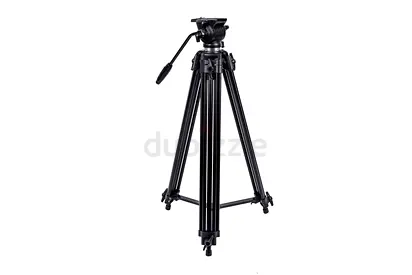 Brand New Professional Video Tripod Aluminum Alloy with Fluid Head with long handle (Brand New Stock