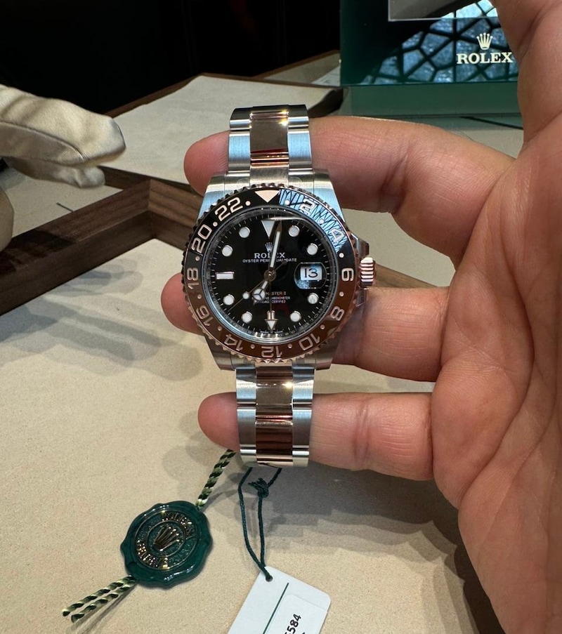 Brand new Rolex Root Beer GMTII 2024