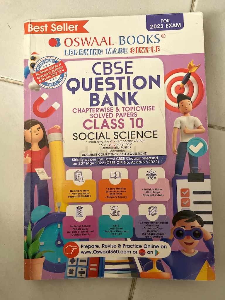 OSWAAL Question Bank- Grade 10 CBSE | dubizzle