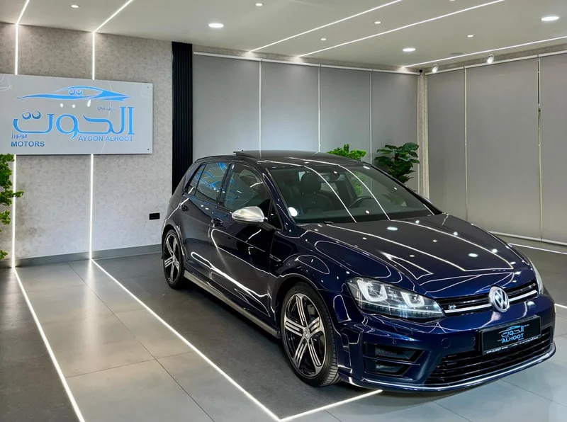 LIMITED EDITION BLUE VW GOLF R  || TOP OF RANGE || GCC || AMAZING || LOW MILEAGE62933684019074112