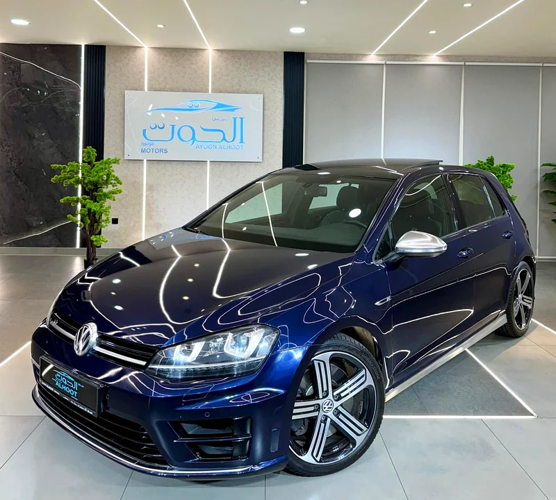 LIMITED EDITION BLUE VW GOLF R || TOP OF THE RANGE || GCC || AMAZING || LOW MILEAGE632238147440671110