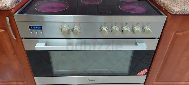 Midea 5 Ceramic hobs Cooker VSVC96048  MODEL  90 BY 60 C.M FREE DELIVERY+WARRANTY