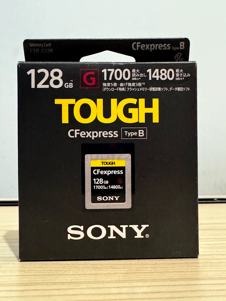 SONY CFexpress Type B メモリーカード 128GB ソニーが240GBと480GBの