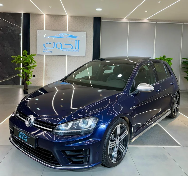 LIMITED EDITION BLUE VW GOLF R  || TOP OF RANGE || GCC || AMAZING || LOW MILEAGE62933684019074114