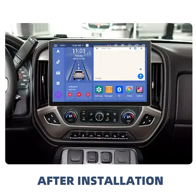 Chevrolet Silverado GMC Sierra 2014 -2018 CarPlay Android 13