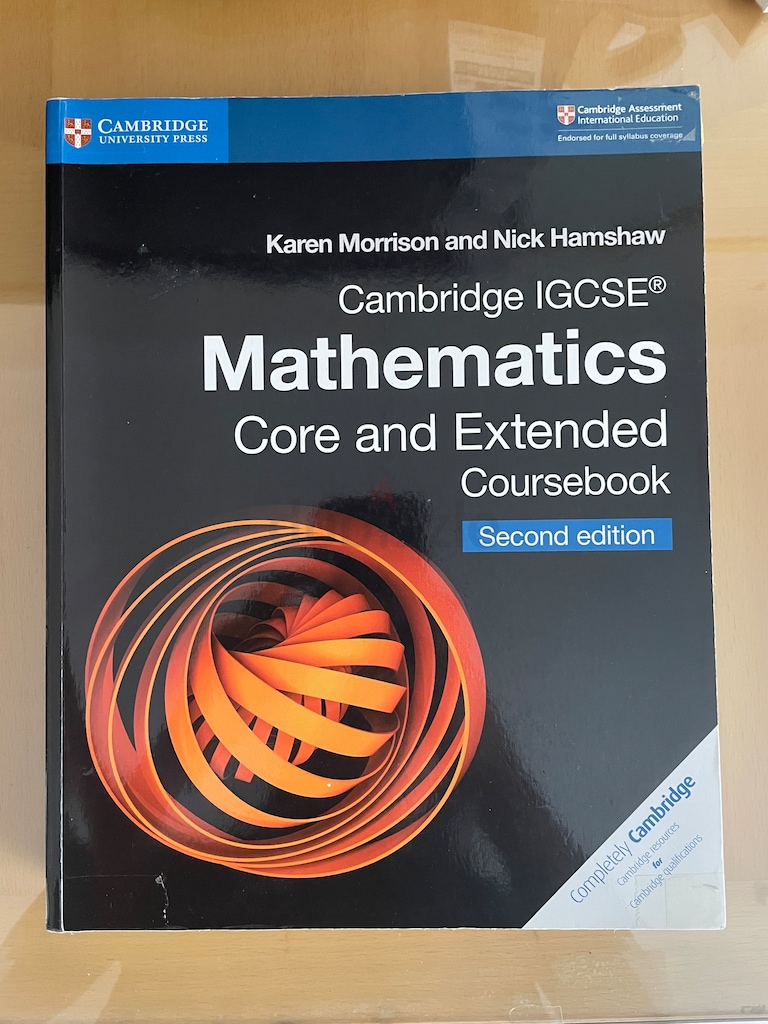 Cambridge IGCSE® Mathematics Core and Extended Coursebook for sale | دوبيزل