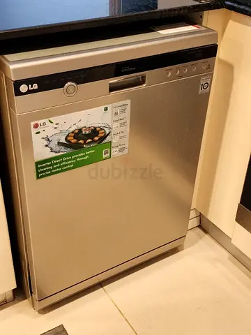 LG Dishwasher 2 Racks D1463mf Silver Color FREE DELIVERY +WARRANTY