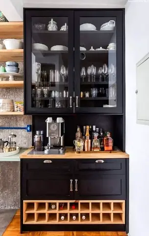 modern bar cabinet