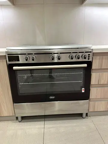 Terim Gas Cooker TERGC96ST Silver/Black 90x60cm FREE DELIVERY +WARRANTY