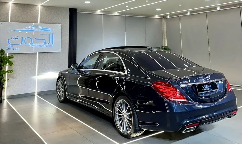 SPECIAL DARK BLUE MERCEDES S500 V8 || GCC || FULL OPTIONS || FREE ACCIDENTS || 104K MILE62933683907585113