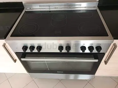 Wolf Power 90X60 cm VitroCeramic Cooker, 5 Zones, 98 Liters Electric Oven , FREE DELIVERY +WARRANTY