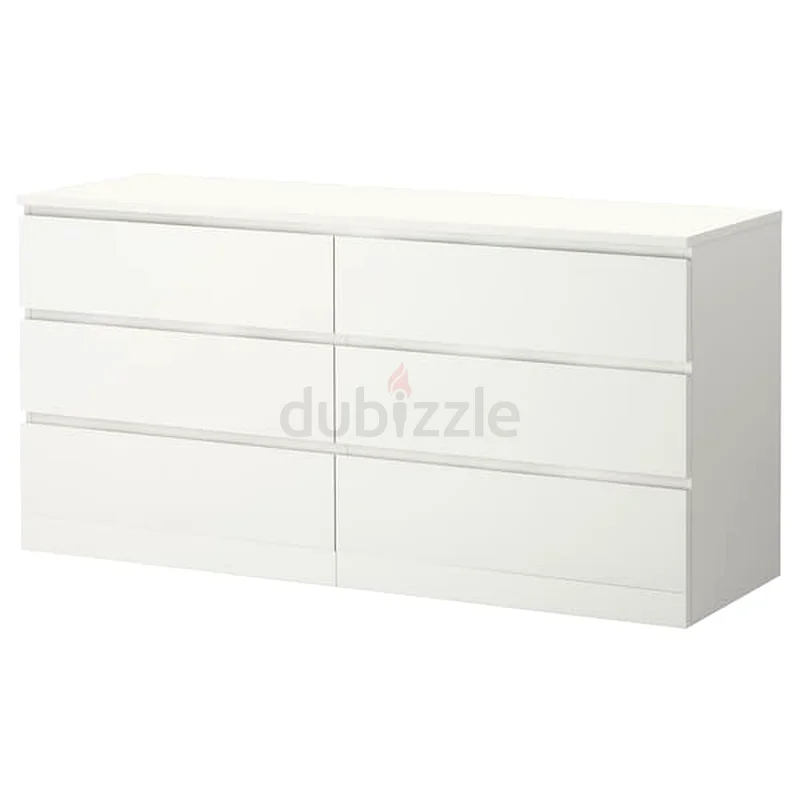 IKEA malm chest of 6 drawers