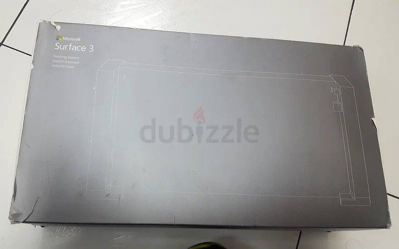 محطة إرساء Microsoft Surface 3 (M9Z-00001) باللون الأسود63265600628098112