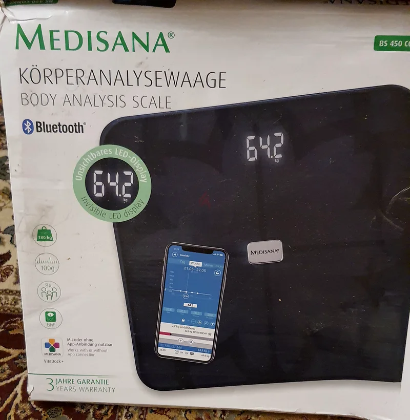 Medisana Smart Weighing Scale . New. Unused.63242688535425111