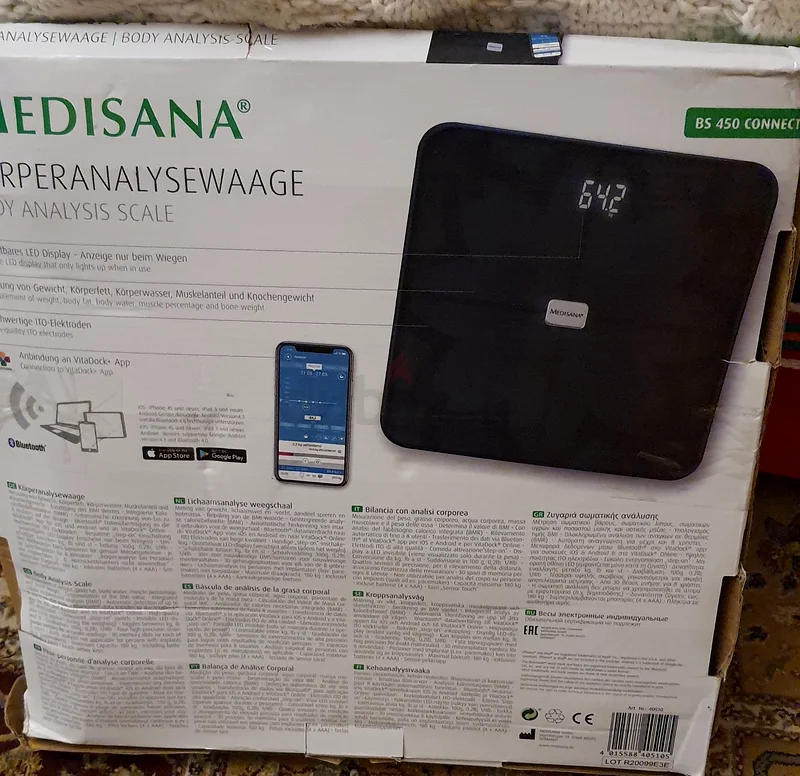 Medisana Smart Weighing Scale . New. Unused.632426885354251113