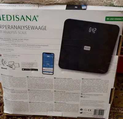 Medisana Smart Weighing Scale . New. Unused. Going For Just AED 95. Free Delivery.