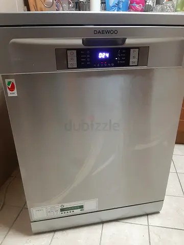 Deawoo Dish Washer 14 Set 7 Programs A   Stainless steel FREE DELIVERY +WARRANTY