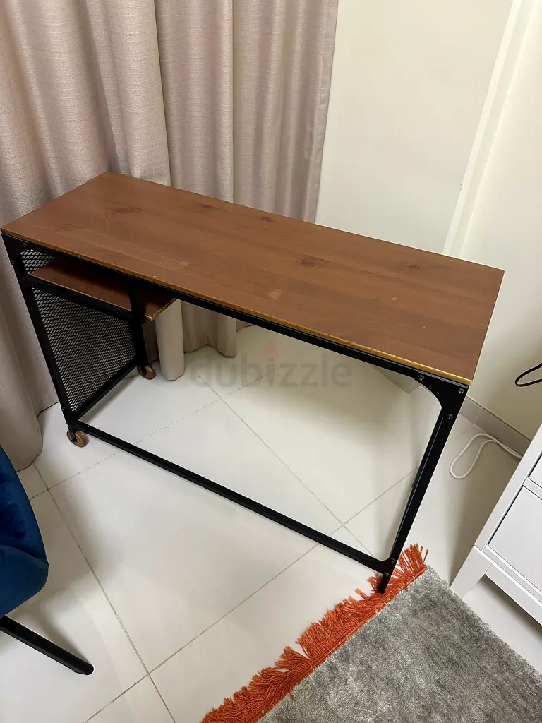 IKEA laptop desk wood 150 aed