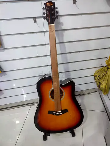 Semi augustic guitar