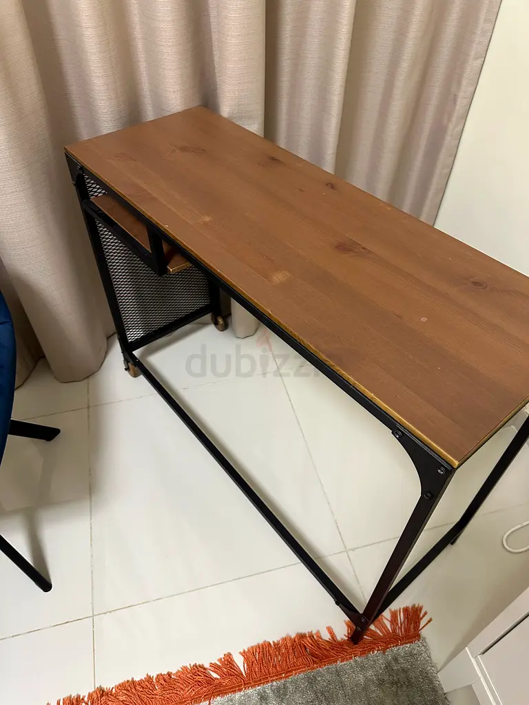 IKEA laptop desk wood 150 aed