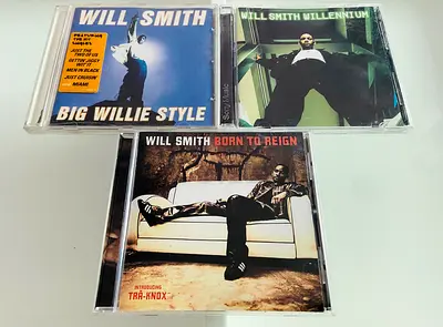 3 Will Smith Music CD’s