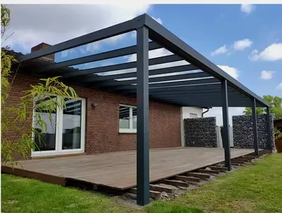 Pergola and Sitting Area