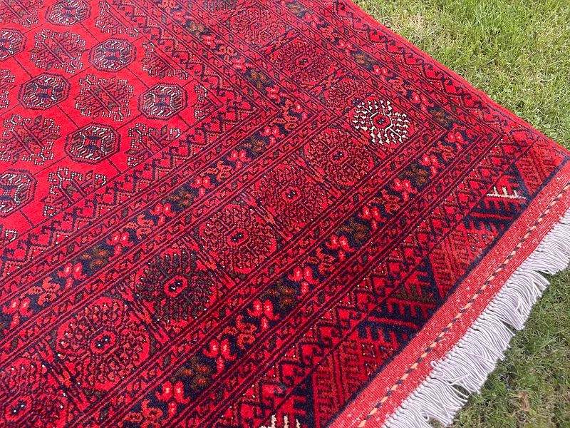129 x 193 cm | new Handmade Beautiful Biljik Turkmen Carpet63209348690051114