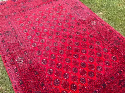 129 x 193 cm | new Handmade Beautiful Biljik Turkmen Carpet