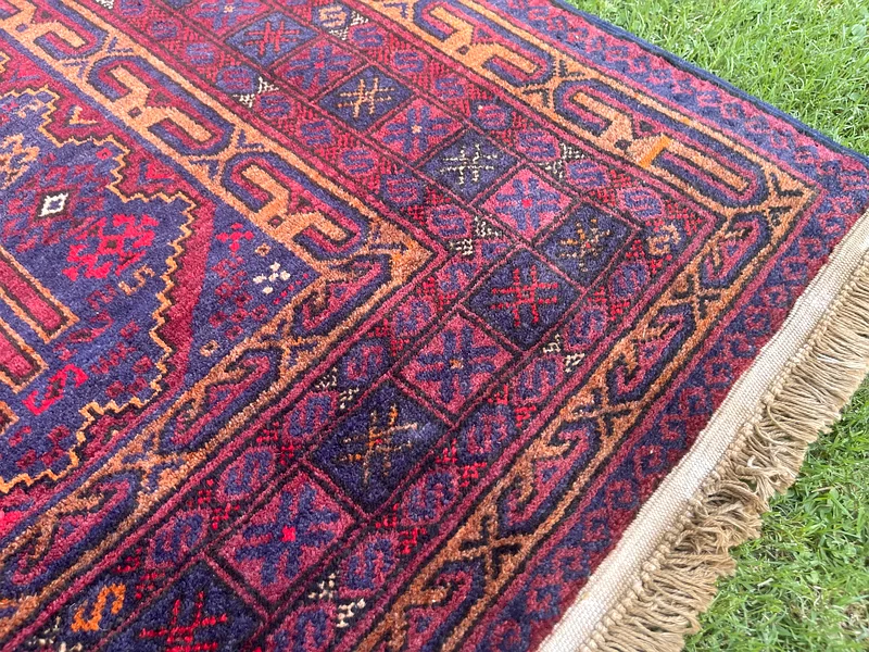 144 × 249 سم | سجادة بلوش قلمدان فارسية يدوية الصنع وعصرية63183722937603113