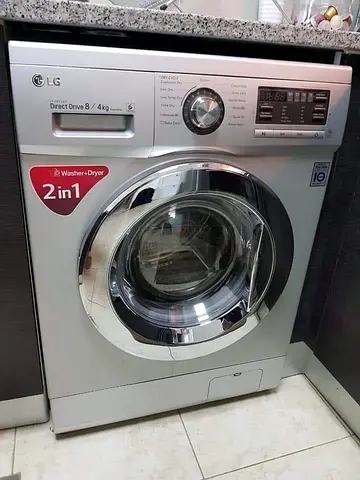 LG Front load Washing and Dryer F1496ADP24 8kg Combo 1400rpm